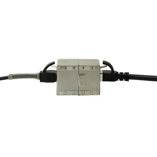 LogiLink NP0054 cambiador de género para cable RJ45 Gris
