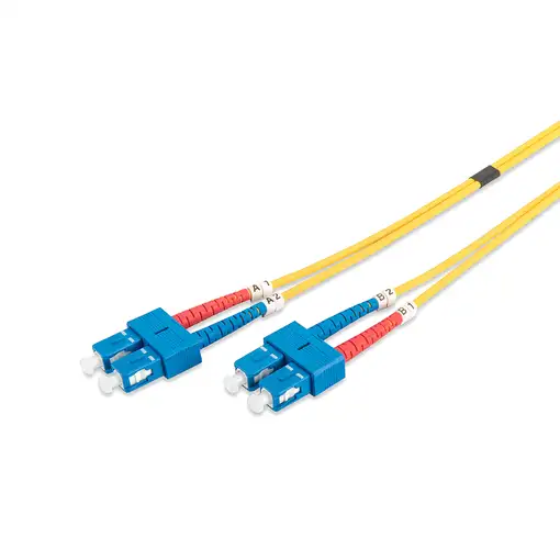 Digitus Cable de conexión modo único de fibra óptica, SC/SC