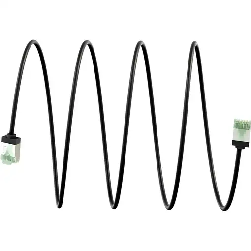 Goobay 74354 cable de red Negro 2 m Cat8.1 U/FTP (STP)