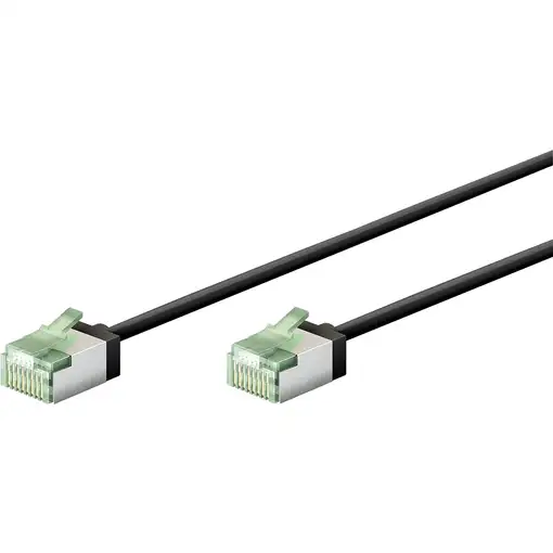 Goobay 74354 cable de red Negro 2 m Cat8.1 U/FTP (STP)