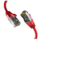 EFB Elektronik EC020200288 cable de red Rojo 0,25 m Cat8.1 S/FTP (S-STP)
