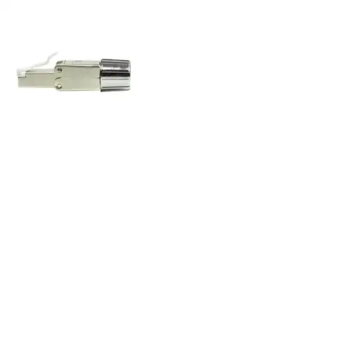 LogiLink MP0080 - CAT.8.1 feldkonfektionierbarer RJ45 Stecker Gris, Acero inoxidab