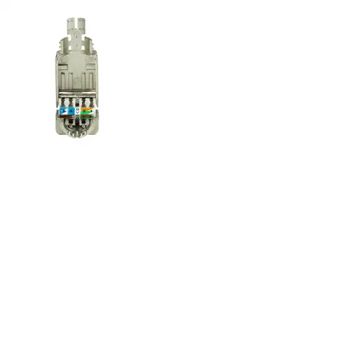 LogiLink MP0080 - CAT.8.1 feldkonfektionierbarer RJ45 Stecker Gris, Acero inoxidab
