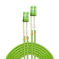 Lindy 46312 Cable de fibra óptica e InfiniBand 3 m LC Verde