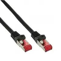 InLine 4043718036448 cable de red Negro 0,3 m Cat6 S/FTP (S-STP)