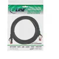 InLine 4043718036448 cable de red Negro 0,3 m Cat6 S/FTP (S-STP)