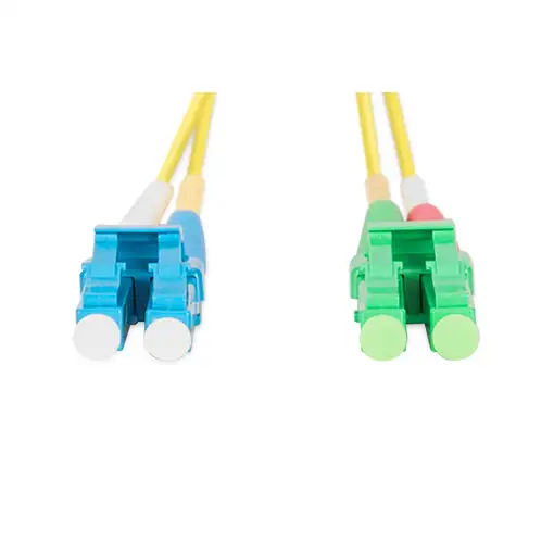 Digitus Cable de conexión modo único de fibra óptica, LC (APC)/LC