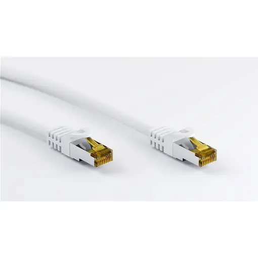 Goobay 91091 cable de red Blanco 1 m Cat7 S/FTP (S-STP)
