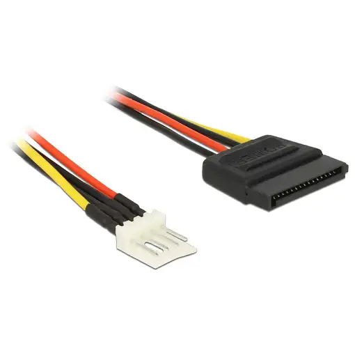 DeLOCK 0.24m SATA 15p / 4p 0,24 m DeLOCK 0.24m SATA 15p / 4p 0,24 m