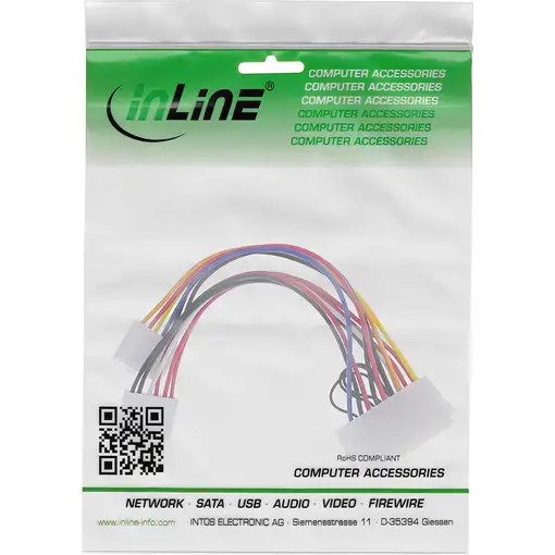 InLine 26641 cable de transmisión Multicolor 0,2 m