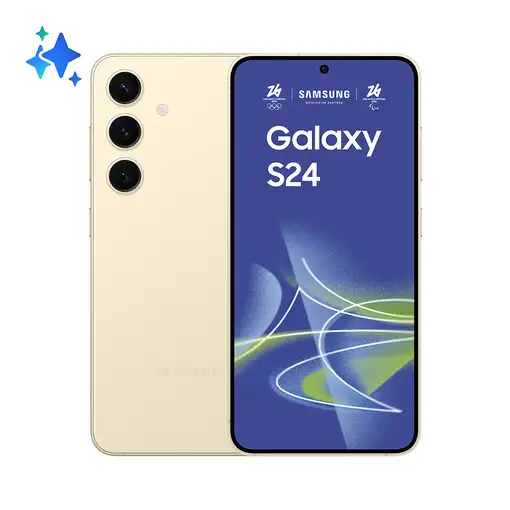 Smartphone Samsung Galaxy S24 15,8 cm (6.2'') 5G 128GB/8GB RAM amarillo SAMSUNG