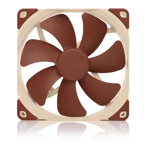 Noctua NF-A14 Carcasa del ordenador Ventilador 14 cm Beige, Marrón