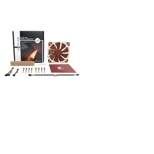 Noctua NOC-NF-A20-PWM Carcasa del ordenador Ventilador 20 cm Beige, Marrón 1 pieza