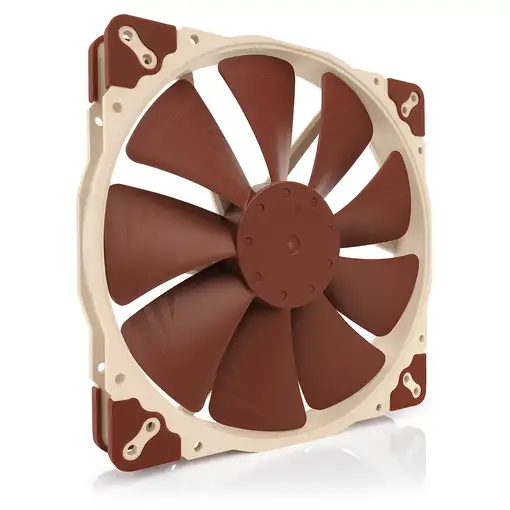 Noctua NF-A20 Carcasa del ordenador Ventilador 20 cm Beige, Marrón