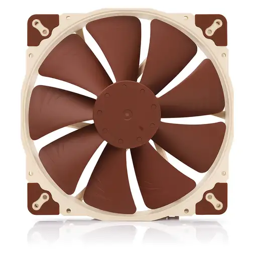 Noctua NF-A20 Carcasa del ordenador Ventilador 20 cm Beige, Marrón