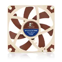 Noctua NF-A12x15 PWM Carcasa del ordenador Ventilador 12 cm Beige, Marrón