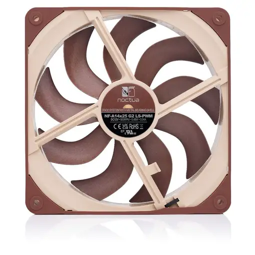 Noctua NF-A14X25 G2 LS-PWM sistema de refrigeración para ordenador Carcasa del ord