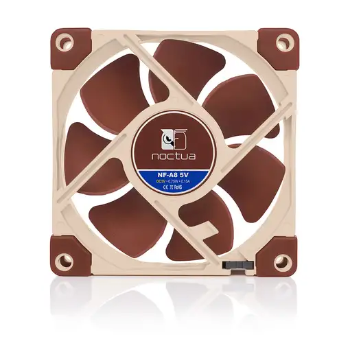Noctua NF-A8 Carcasa del ordenador Ventilador 8 cm Beige, Marrón