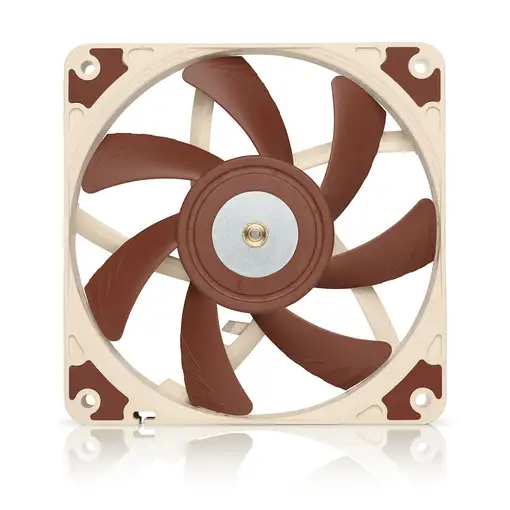 Noctua NF-A12x15 FLX Carcasa del ordenador Ventilador 12 cm Beige, Marrón