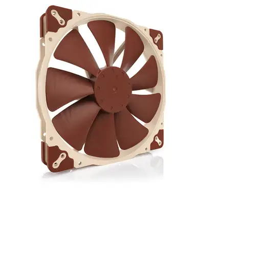 Noctua NF A20 5V PWM Carcasa del ordenador Ventilador 20 cm Beige, Rojo