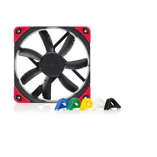Noctua NF-S12A PWM chromax.black.swap Carcasa del ordenador Ventilador 12 cm Negro