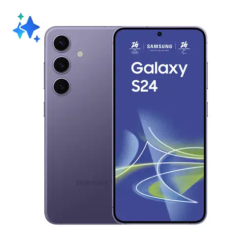 Smartphone Samsung Galaxy S24 15,8 cm (6.2'') 5G 256GB/8GB RAM violeta SAMSUNG