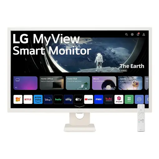 LG 32SR50F-W pantalla para PC 80 cm (31.5") 1920 x 1080 Pixeles Full HD LED Blanco