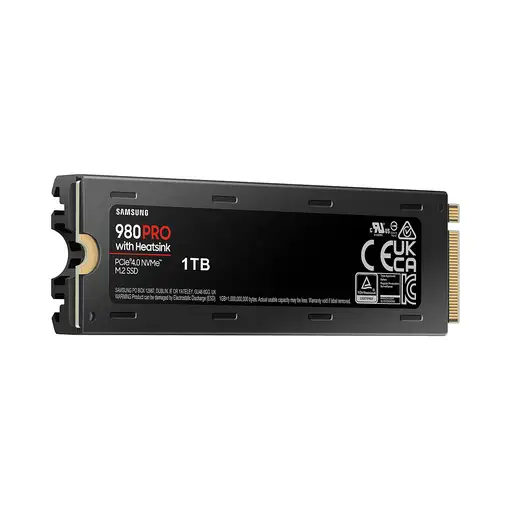 Samsung 980 PRO 1 TB M.2 PCI Express 4.0 NVMe V-NAND MLC