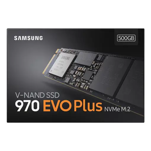 Samsung 970 EVO Plus 500 GB M.2 PCI Express 3.0 NVMe V-NAND MLC