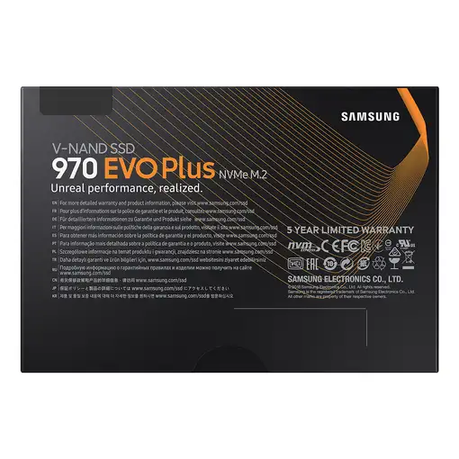 Samsung 970 EVO Plus 500 GB M.2 PCI Express 3.0 NVMe V-NAND MLC