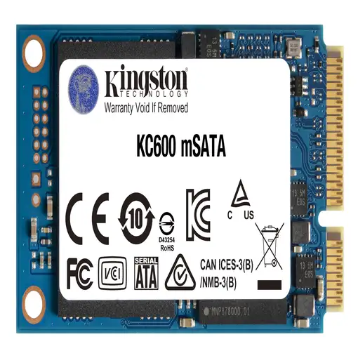 Kingston Technology Disco SSD KC600 SATA3 mSATA de 512 G