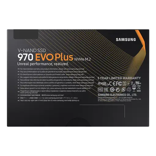 Samsung 970 EVO Plus 2 TB M.2 PCI Express 3.0 NVMe V-NAND MLC