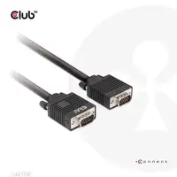 CLUB3D CAC-1710 cable VGA 10 m VGA (D-Sub) Negro