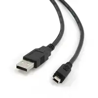 Gembird 1.8m USB 2.0 A/mini-USB M cable USB 1,8 m USB A Mini-USB B Negro