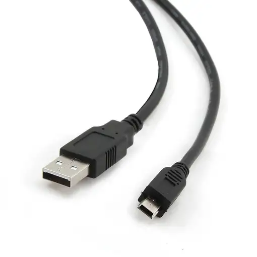 Gembird 1.8m USB 2.0 A/mini-USB M cable USB 1,8 m USB A Mini-USB B Negro