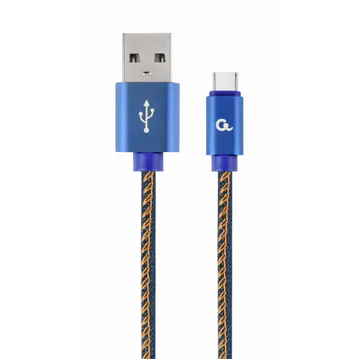Cablexpert CC-USB2J-AMCM-1M-BL cable USB USB 2.0 USB A USB C Azul