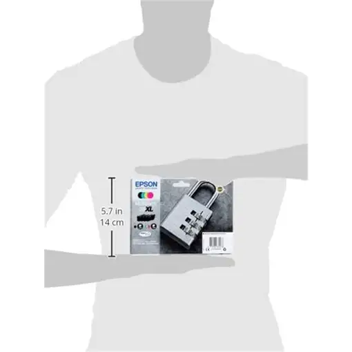 Epson Padlock Tinta multipack 4 colores 35XL DURABrite Ultra Candado