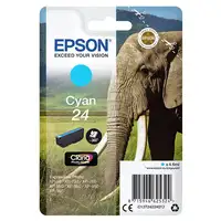Epson Elephant Cartucho 24 cian (etiqueta RF)