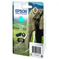 Epson Elephant Cartucho 24 cian (etiqueta RF)