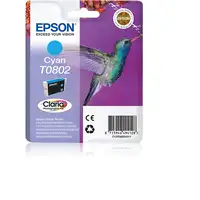 Epson Hummingbird Cartucho T0802 cian (etiqueta RF)