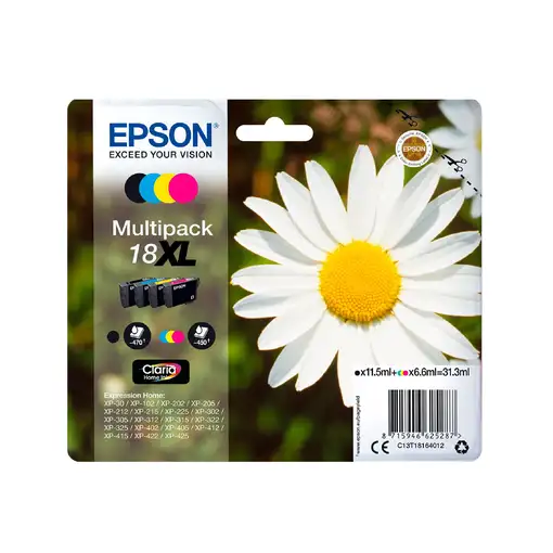 Epson Daisy Tinta amarilla 18 Claria Home Margarita