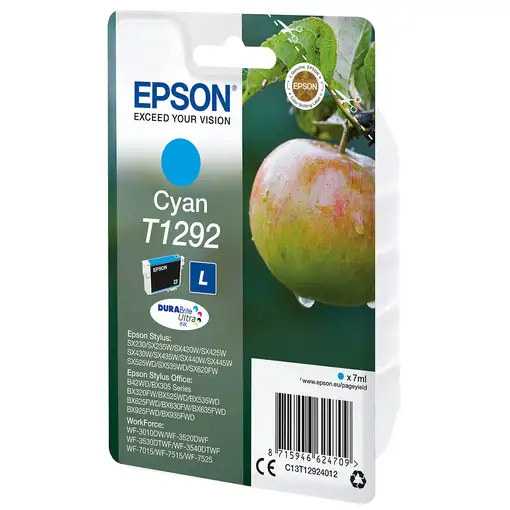 Epson Apple Cartucho T1292 cian (etiqueta RF)