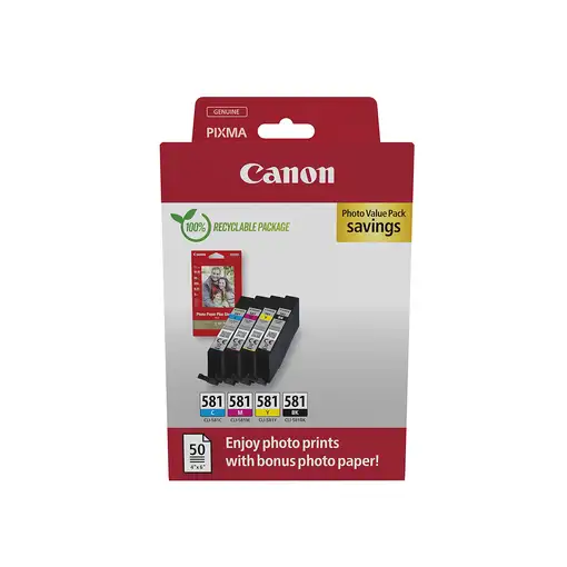 Canon 2106C006 cartucho de tinta 4 pieza(s) Original Negro, Cian, Magenta, Amarill