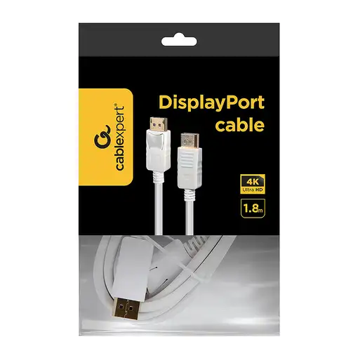 Gembird CC-DP2-6-W cable DisplayPort 1,8 m Blanco
