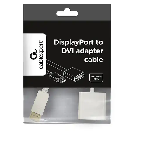 Gembird A-DPM-HDMIF-002-W adaptador de cable de vídeo 0,1 m DisplayPort HDMI tipo
