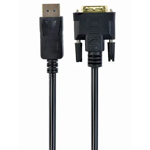 Gembird CC-DPM-DVIM-6 adaptador de cable de vídeo 1,8 m DisplayPort DVI Negro