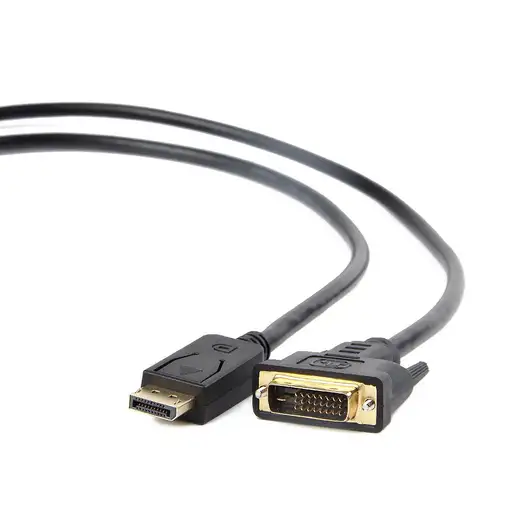 Gembird CC-DPM-DVIM-6 adaptador de cable de vídeo 1,8 m DisplayPort DVI Negro