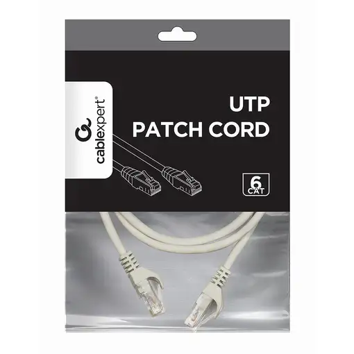 Gembird PP6U-2M cable de red Gris Cat6 U/UTP (UTP)