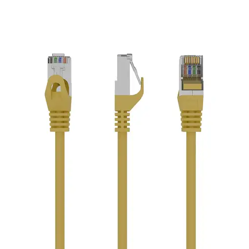 Gembird PP6-0.25M/Y cable de red Amarillo 0,25 m Cat6 F/UTP (FTP)
