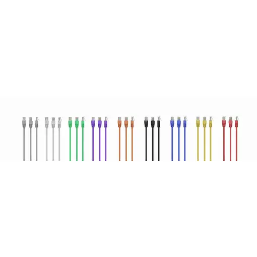 Gembird RJ45/RJ45 Cat5e 1m cable de red Púrpura U/UTP (UTP)